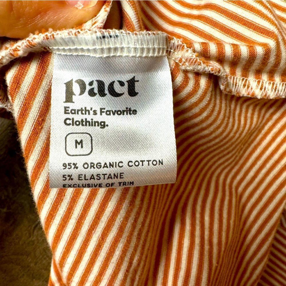 Pact Striped Mini Skirt  Size M - Picture 8 of 9
